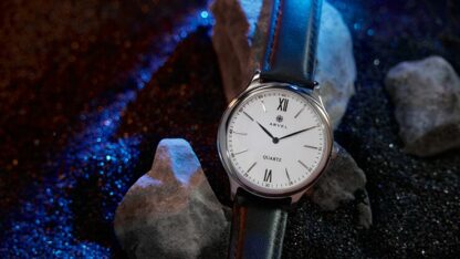 IARVEL WATCH (Silver Watchcase White Dial) by Iarvel Magic and Bluether Magic - Image 3