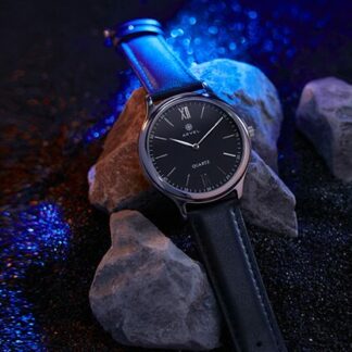 IARVEL WATCH (Silver Watchcase Black Dial) by Iarvel Magic and Bluether Magic