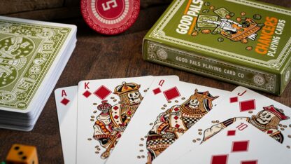 Chancers V3 Green (Marked) Playing Cards by Good Pals - Image 2