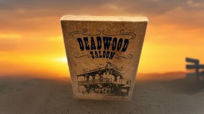 Deadwood Marked (Blue) Playing Cards by Matthew Wright and Mark Bennett