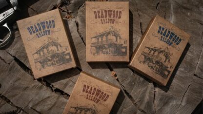 Deadwood Marked (Red) Playing Cards  by Matthew Wright and Mark Bennett - Image 6