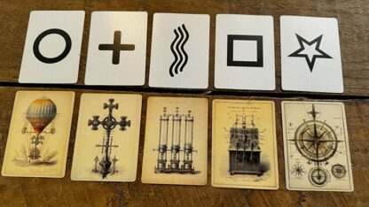 Dr Nevin's Psychic Testing Cards (ESP Set) by Dead Rebel Productions - Image 3