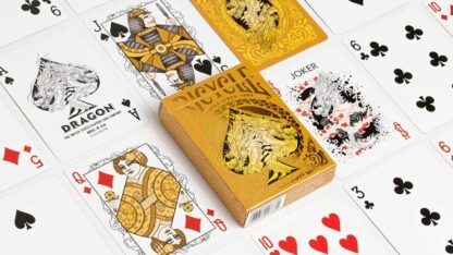 Bicycle Gold Dragon Playing Cards by US Playing Card Co - Image 3