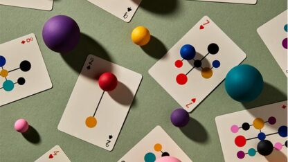 Eames "Hang-It-All" (Green) Playing Cards by Art of Play - Image 3