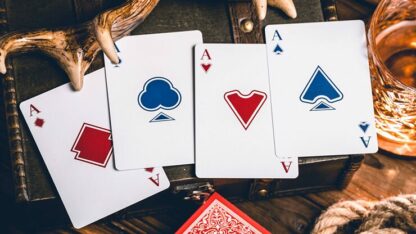 Sanctuary (Red) Playing Cards - Image 5