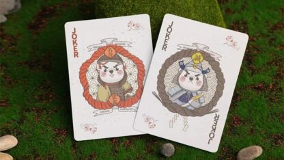 Samurai Otter Playing Cards - Hono Edition (Standard red) Playing Cards - Image 3