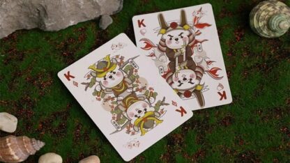Samurai Otter Playing Cards - Hono Edition (Standard red) Playing Cards - Image 5
