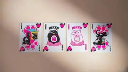 Bicycle Cat (Pink) Playing Cards by US Playing Card Co. - Image 2