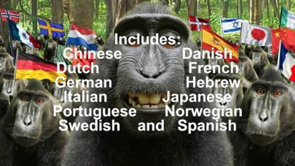 100th Monkey Multi-Language by Chris Philpott - Image 2