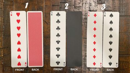 Long Card (Black) by Diamond Jim Tyler - Image 2