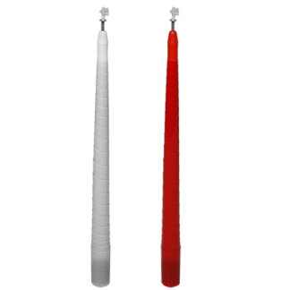 Color Changing and Vanishing Candles (White to Red) - Trick