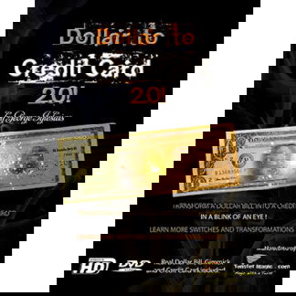 Dollar to Credit Card 2.0 (Gimmick and Online Instructions) by Twister Magic - Trick
