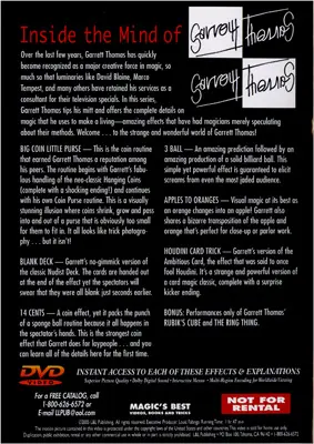 Inside the Mind of Garrett Thomas Vol 1 - DVD - Image 2