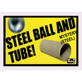 Ball and Tube Mystery (Steel) by Mr. Magic - Trick