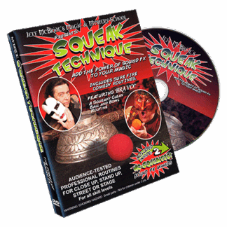 Squeak Technique (DVD and Squeakers) by Jeff McBride - DVD