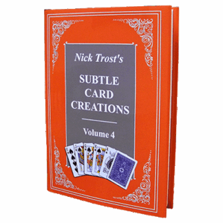 Subtle Card Creations Vol. 4 by Nick  Trost - Book