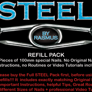 STEEL Refill Nails 50 ct. (100mm) by Rasmus - Trick
