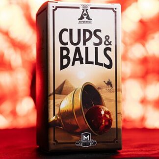 CUPS AND BALLS (Gimmicks and Instructions) by Apprentice Magic  - Trick