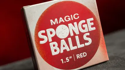 Magic Sponge Balls 4PK RED 1.5" by Murphy's Magic - Image 4