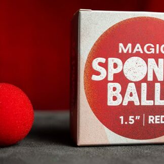 Magic Sponge Balls 4PK RED 1.5" by Murphy's Magic