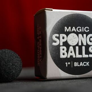 Magic Sponge Balls 4PK BLACK 1" by Murphy's Magic