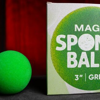 Magic Sponge Balls 4PK GREEN 3" by Murphy's Magic