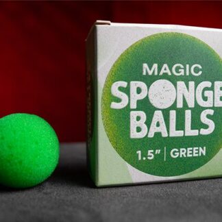 Magic Sponge Balls 4PK GREEN 1.5" by Murphy's Magic