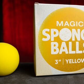 Magic Sponge Balls 4PK YELLOW 3" by Murphy's Magic