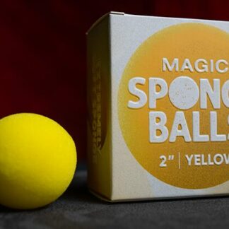 Magic Sponge Balls 4PK YELLOW 2" by Murphy's Magic