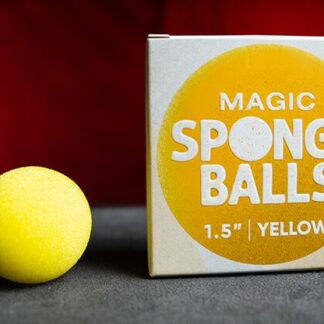 Magic Sponge Balls 4PK YELLOW 1.5" by Murphy's Magic
