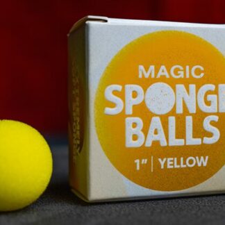 Magic Sponge Balls 4PK YELLOW 1" by Murphy's Magic