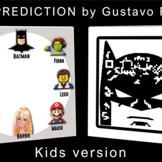 QR PREDICTION BATMAN (Gimmicks and Online Instructions) by Gustavo Raley - Trick