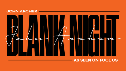 Blank Night 2025 Edition (Blue) by John Archer - Image 3