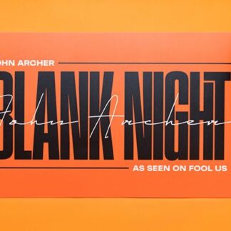 Blank Night 2025 Edition (Orange) by John Archer