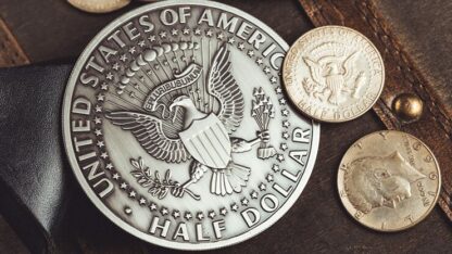 Bacon Jumbo Coin (Half Dollar) by Bacon Magic - Image 5