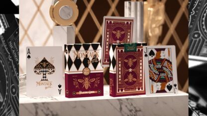 Montauk Hotel Burgundy Playing Cards by Gemini - Image 5