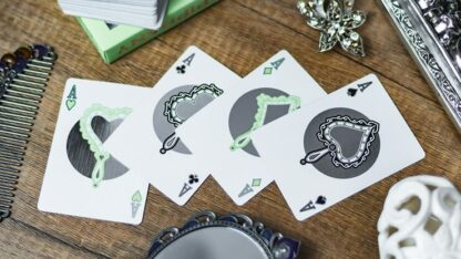 Reflections Epiphany (Green) Playing Cards by Emily Sleights - Image 3