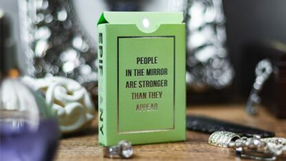Reflections Epiphany (Green) Playing Cards by Emily Sleights - Image 6