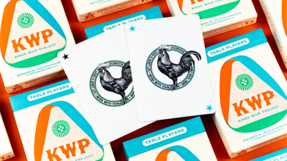 Limited No.13 Table Players Vol.22 Playing Cards by Kings Wild Project - Image 2