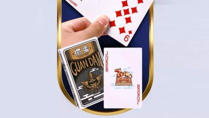 GUAN DAM -Warriors of the Three Kingdoms (Black) Playing Cards by YOKAGAME - Image 2