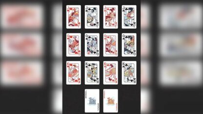 GUAN DAM -Warriors of the Three Kingdoms (Black) Playing Cards by YOKAGAME - Image 3