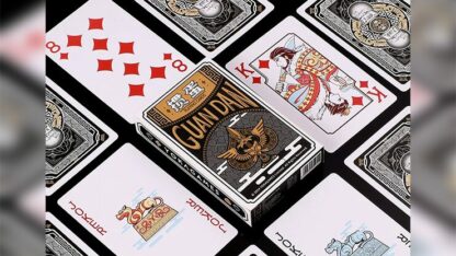 GUAN DAM -Warriors of the Three Kingdoms (Black) Playing Cards by YOKAGAME - Image 4