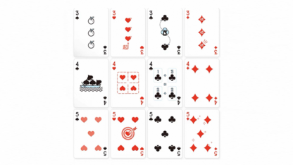 GUAN DAM -Warriors of the Three Kingdoms (Black) Playing Cards by YOKAGAME - Image 6