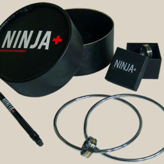 Ninja+ Deluxe SILVER (Gimmicks & Online Instruction) by Matthew Garrett - Trick