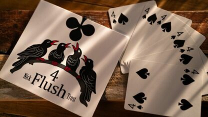 4 FLUSH BLUE by Nick Trost and Murphy's Magic - Trick - Image 3