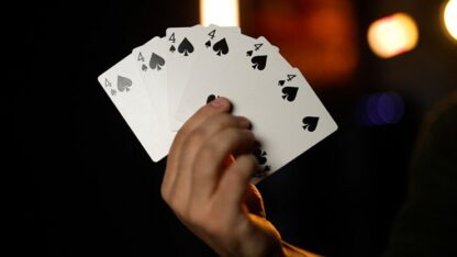 4 FLUSH BLUE by Nick Trost and Murphy's Magic - Trick - Image 5