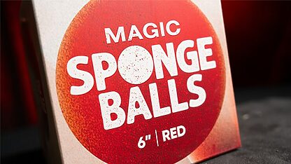 Magic Sponge Balls 1PK RED 6" by Murphy's Magic - Image 4