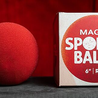 Magic Sponge Balls 1PK RED 6" by Murphy's Magic