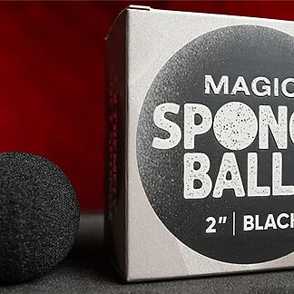 Magic Sponge Balls 50PK BLACK 2" by Murphy's Magic