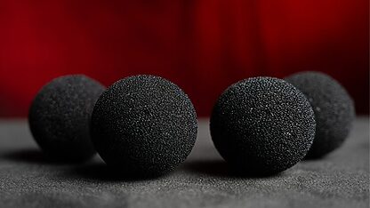 Magic Sponge Balls 50PK BLACK 1" by Murphy's Magic - Image 3
